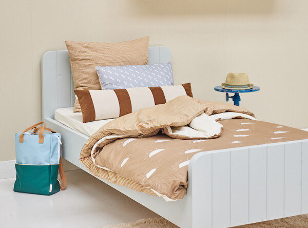 Duvet cover 140x220 Morning dawn brown
