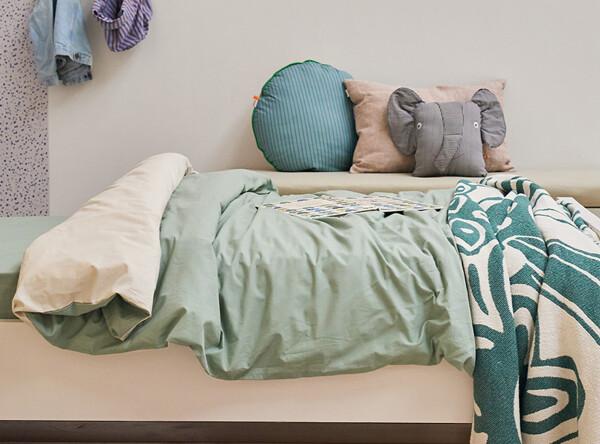 Duvet cover 140x220 Sea green