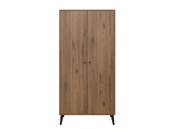 Zara 3-part nursery Walnut/Matt Black
