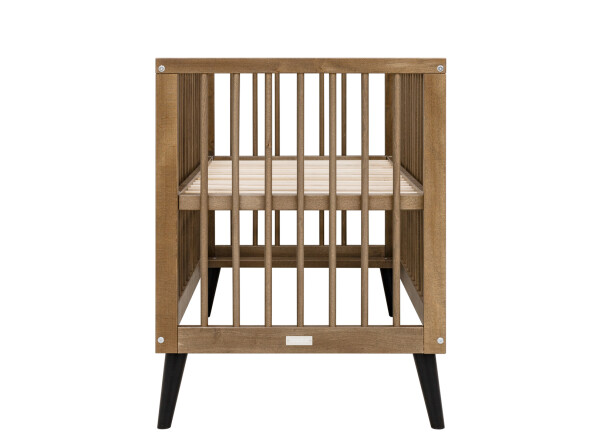 Zara 2-part nursery Walnut/Matt Black