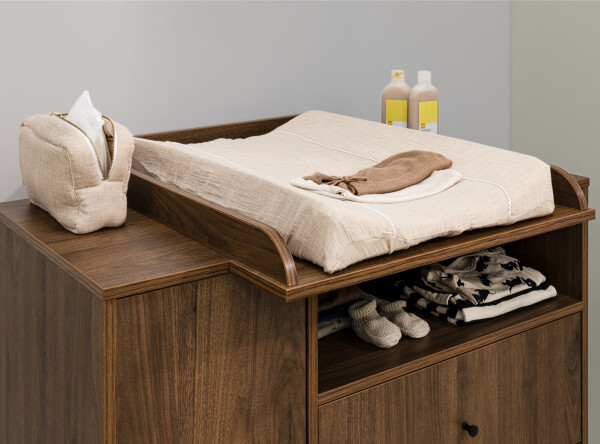 Barrier Zara Walnut/Matt Black Barrier Zara Walnut/Matt Black