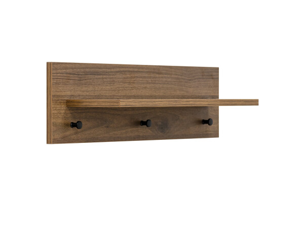Shelf Zara Walnut/Matt Black