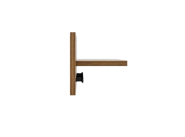 Shelf Zara Walnut/Matt Black