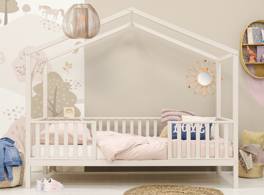 Bopita Hausbett 90x200 mit Beinen Robin Dune