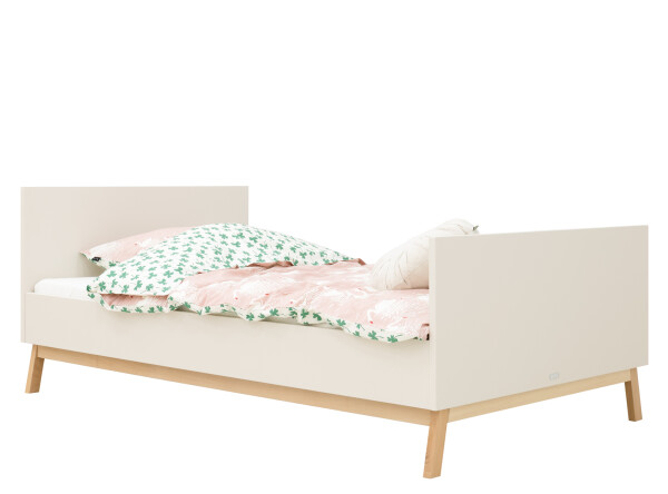 Twin bed 120x200 Saba Dune/Natural