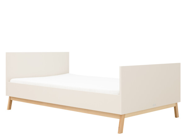 Twin bed 120x200 Saba Dune/Natural
