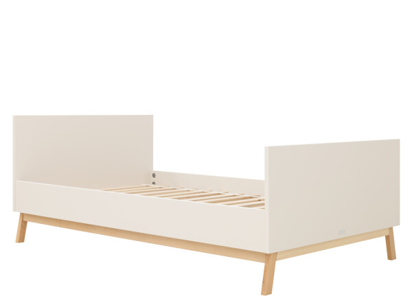 Twin bed 120x200 Saba Dune/Natural