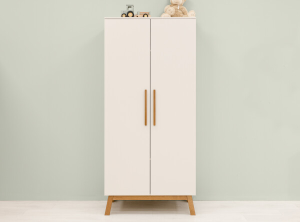2-door wardrobe Kaleo Dune/Rose Wood
