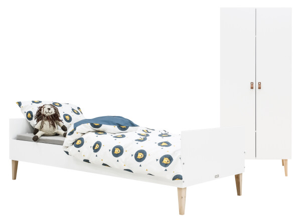 Indy 2-part children's room White/Natural
