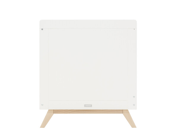 Fenna 2 piece nursery furniture set with bench bed White/Natural