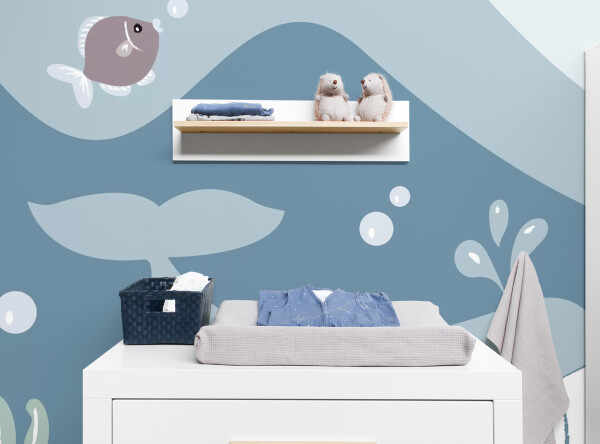 Fenna 3-part nursery White/Natural