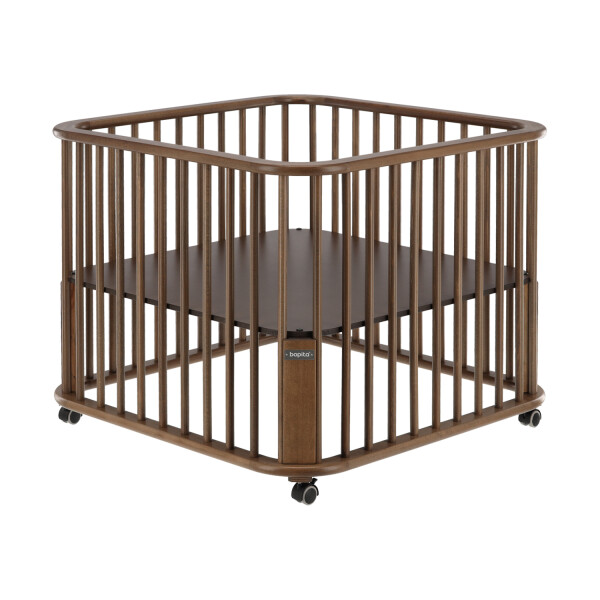 Parc Caro incl. roulettes Walnoot