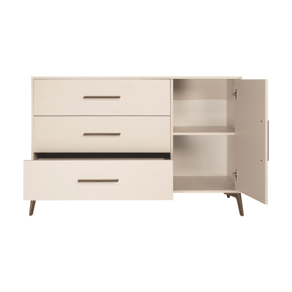 Dresser XL with 3 drawers / 1 door Nomy Dune