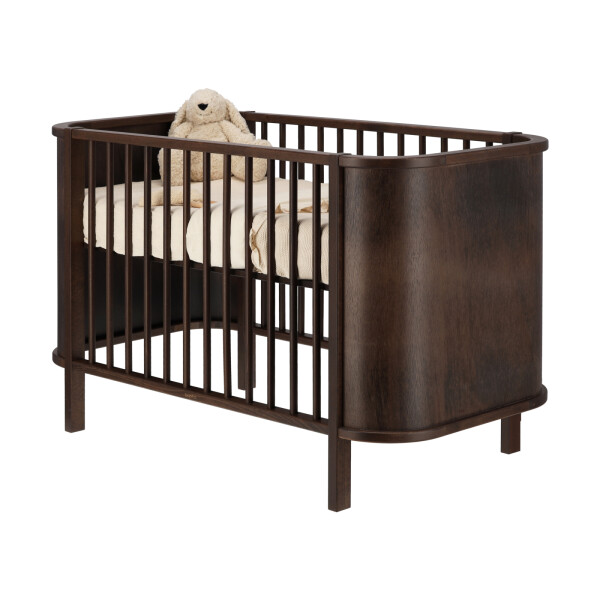 Bed 60x121 Closed Milo Dark Walnut