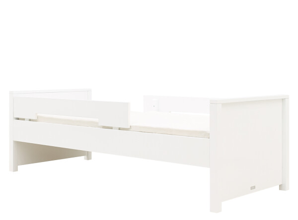 Bed 90x200 incl. 2 uitvalbeschermers Jonne Wit