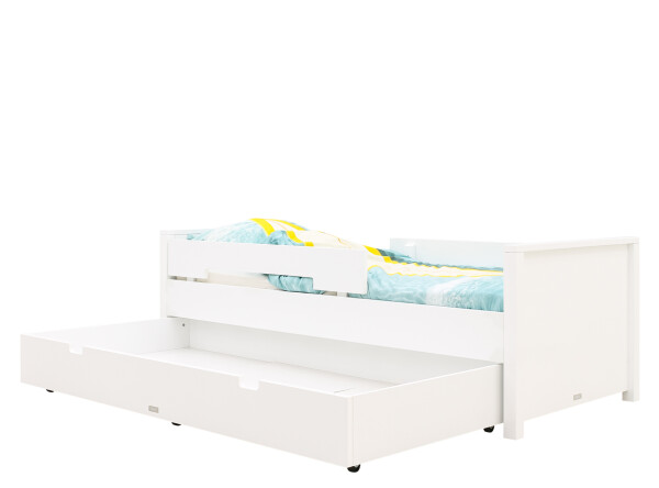 Bed 90x200 incl. 2 uitvalbeschermers Jonne Wit