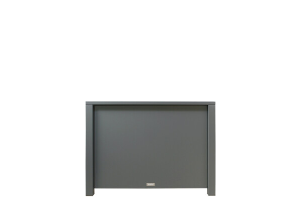 Bed 90x200 incl. 2 protection racks Jonne Deep Grey