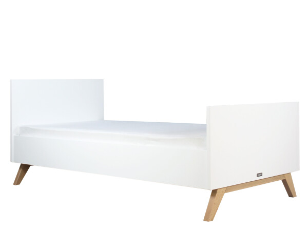 Bed 90x200 Lynn White/Natural