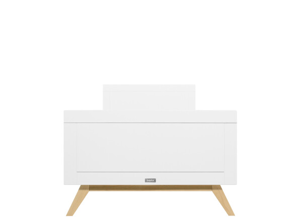 Bed 90x200 Fenna White/Natural