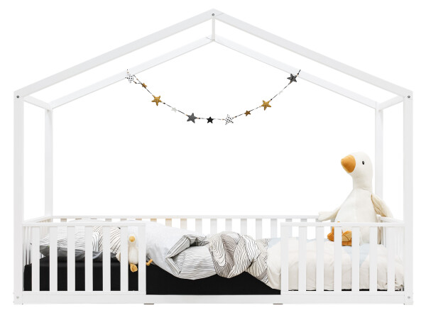 Cama casa 90x200 Robin Blanco