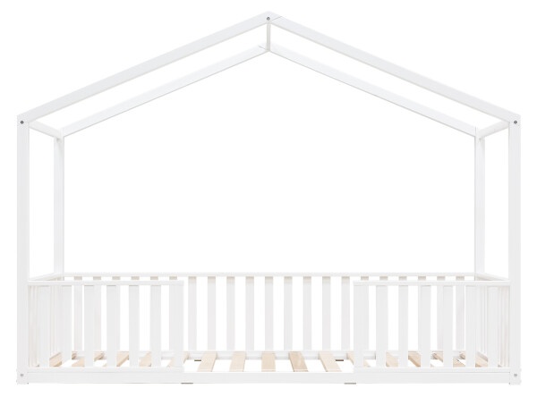 Cama casa 90x200 Robin Blanco