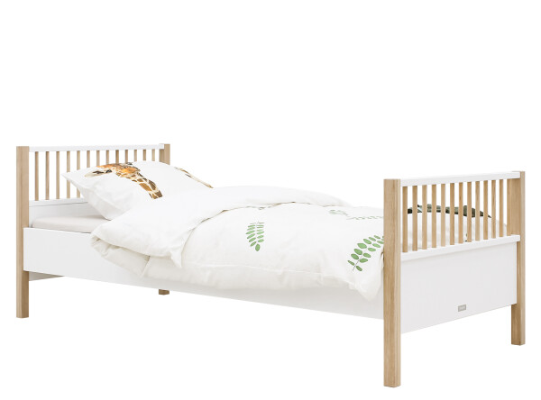 Bed 90x200 Mika White/Oak