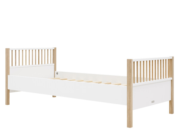 Bed 90x200 Mika White/Oak