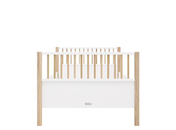 Bed 90x200 Mika White/Oak
