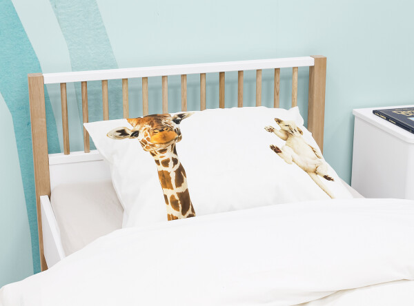 Bed 90x200 Mika White/Oak