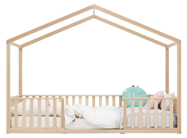 House bed 90x200 Robin Natural