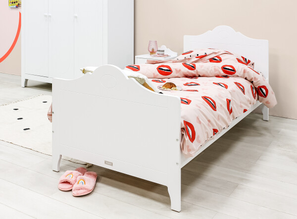 Bed 90x200 Evi Wit