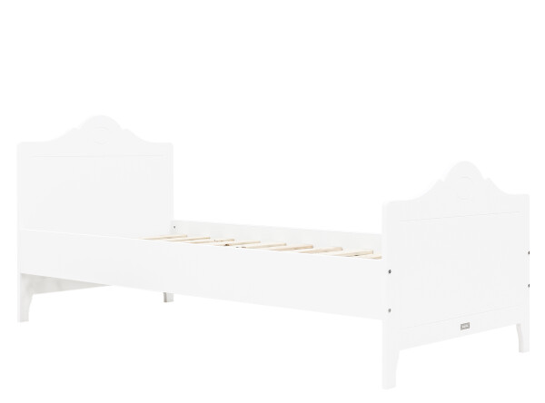 Bed 90x200 Evi White