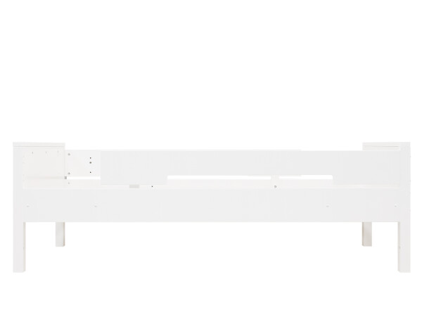 Lit 90x200 incl. 2x barre de protection Combiflex Blanc