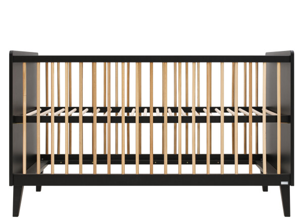 Bench bed 70x140 Xem Matt Black/Oak
