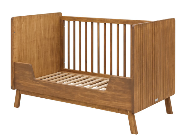 Senna 2 piece nursery furniture set with bench bed Rose Wood
