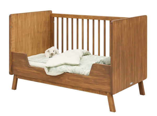 Senna 3 piece nursery furniture set with bench bed Rose Wood