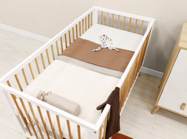 Bench bed 70x140 Jort White/Natural