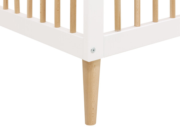 Jort 2-delige babykamer Wit/Naturel