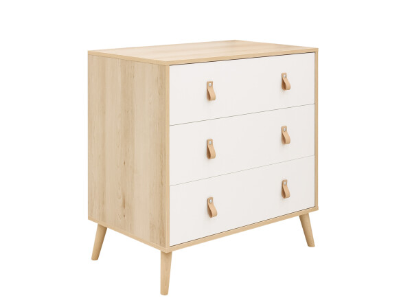 Jort 3-part nursery White/Natural