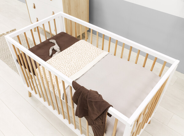 Jort 3-part nursery White/Natural