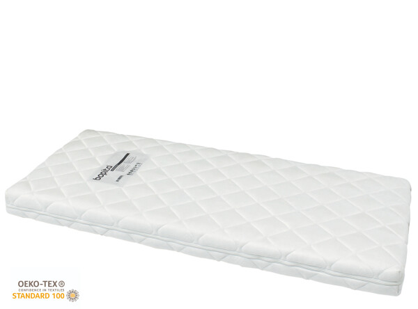 Mattress 90x195x10 cm with removable cover HR40