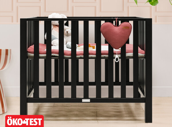 Playpen Brent Matt Black (excl. wheels)