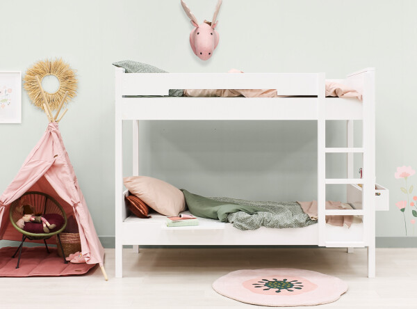 Bunkbed 90x200 Seppe White