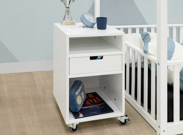 Drawerblock on wheels White (excl. 1 drawer 594611)