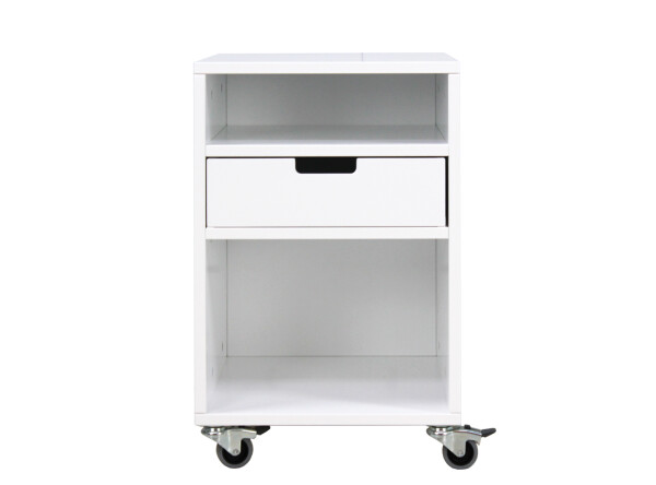 Cajón con ruedas para escritorio Blanco (sin 1 cajón 594611)