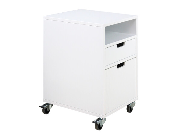 Drawerblock on wheels White (excl. 1 drawer 594611)
