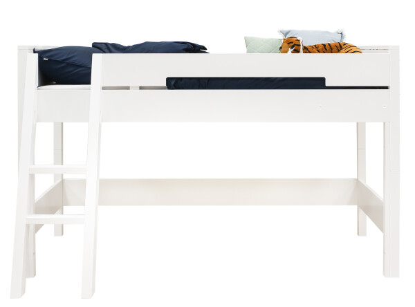 Half high sleeper 90x200 with comfort step Combiflex White