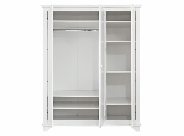 3-door wardrobe Charlotte White