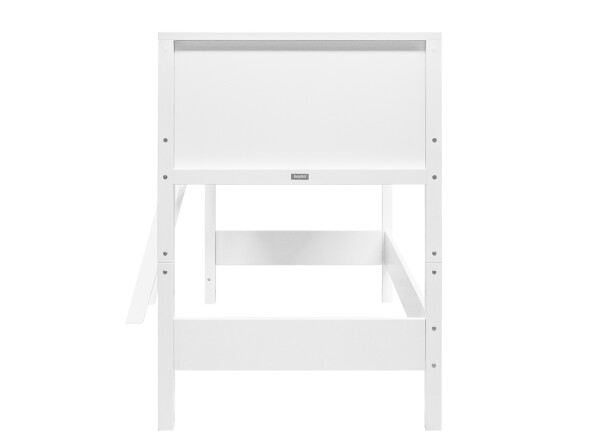 Half high sleeper 90x200 with comfort step Nordic White