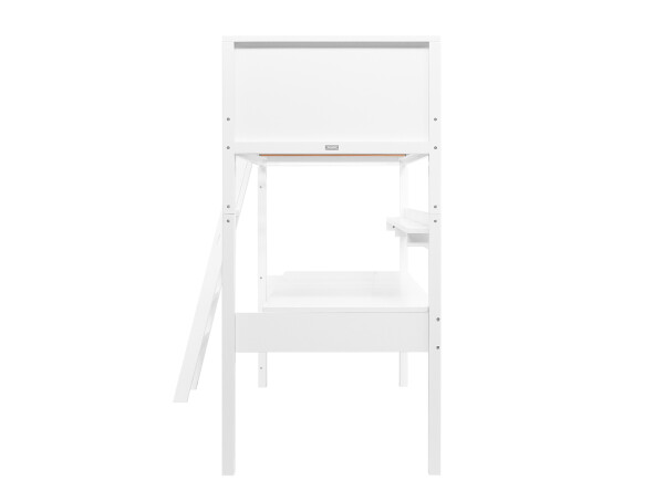 High sleeper XL 90x200 with comfort step Nordic White